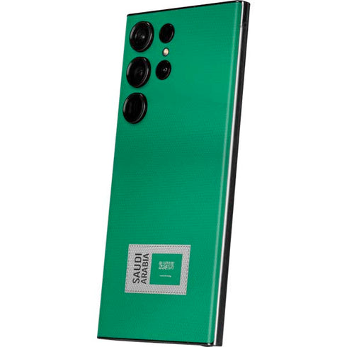 Saudi Arabia Soccer Flag Galaxy Skins